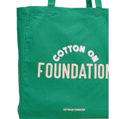Cotton On Foundation Recycled Tote Bag กระเป๋าผ้า