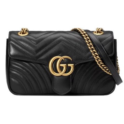 Gucci GG Marmont Small Matelasse Shoulder Bag กระเป๋าสะพายไหล่ (443497 DTDIT 1000)