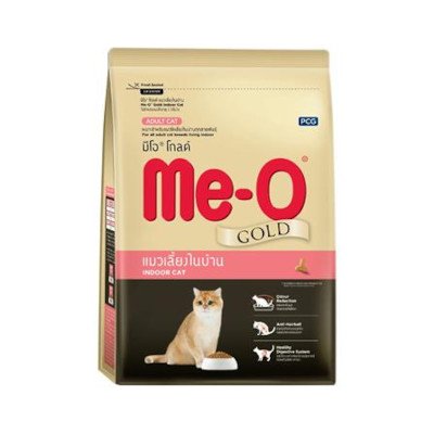 Me-O Gold Indoor Adult Cat 1.2kg (มีโอ โกลด์ อาหารแมว แมวเลี้ยงในบ้าน 1.2 กก.)