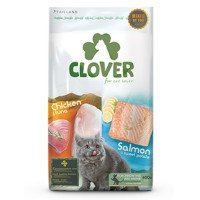 ราคา Clover Ultra Holistic & Grain-free 400g (โคลเวอร์ อาหารแมว ตัวแน่น ถนอมไต 2 รสชาติในถุงเดียว 400 กรัม)