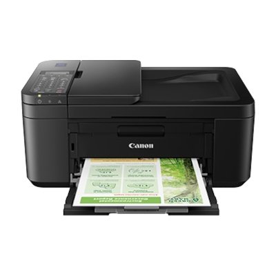 Canon Compact Wireless All-In-One Printer with Fax เครื่องปริ้น รุ่น PIXMA E4570