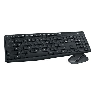 Logitech Wireless Keyboard & Mouse Combo คีย์บอร์ดและเมาส์ไร้สาย รุ่น MK315 Quiet