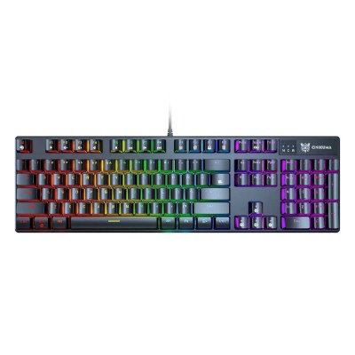 Onikuma Wired 104-Keys Backlit Mechanical Gaming Keyboard คีย์บอร์ดเกมมิ่ง รุ่น G27