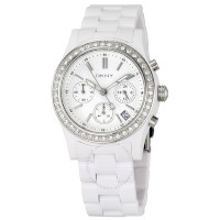 ราคา นาฬิกาข้อมือ DKNY รุ่น NY8165 Chronograph Plastic 50m Ladies Watch