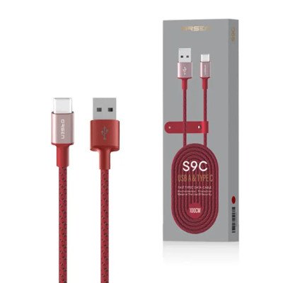Orsen by Eloop USB A & Type-C Data Cable สายชาร์จ รุ่น S9C