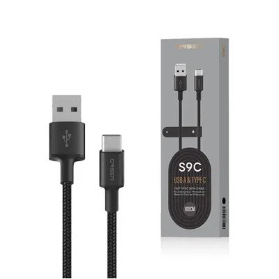 Orsen by Eloop USB A & Type-C Data Cable สายชาร์จ รุ่น S9C