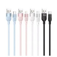 ราคา Hoco สายชาร์จซิลิโคน 3A USB Type-C รุ่น HK21