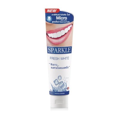 Sparkle White Fresh Icy Freeze Toothpaste 100g (สปาร์คเคิล ไวท์ ไวท์ เฟรช ไอซี่ ฟรีซ ยาสีฟัน 100 กรัม)