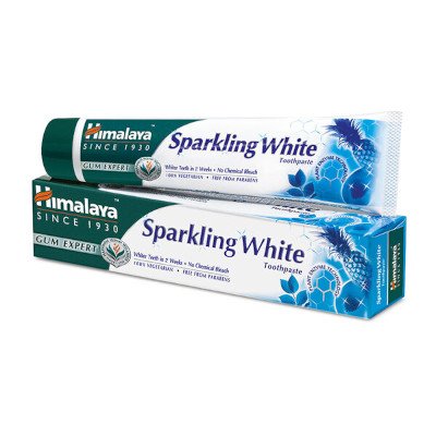 Himalaya Sparkling White Toothpaste 100g (หิมาลายา สปาร์คลิ่ง ไวท์ ยาสีฟัน 100 กรัม)