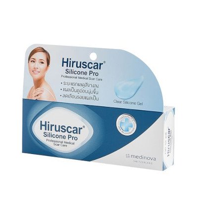 Hiruscar Silicone Pro 10g (ฮีรูสการ์ ซิลิโคน โปร ครีมดูแลรอยแผลเป็น 10 กรัม)