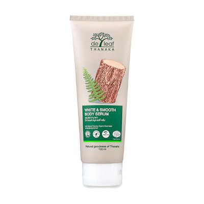 De Leaf Thanaka White & Smooth Body Serum 180ml (เดอ ลีฟ ทานาคา ไวท์ แอนด์ สมูธ บอดี้ เซรั่ม 180 มล.)