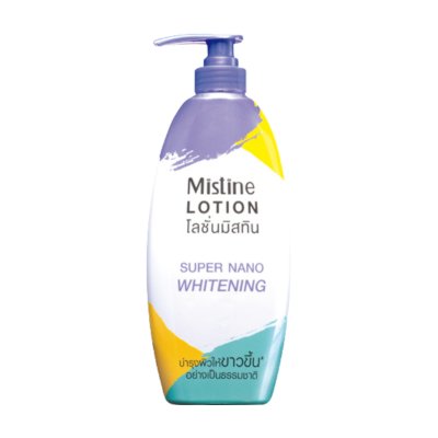 Mistine Super Nano Whitening Lotion 400ml (มิสทิน ซุปเปอร์ นาโน ไวท์เทนนิ่ง โลชั่น 400 มล.)