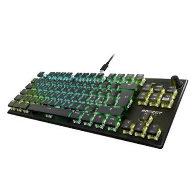 Roccat Compact Optical RGB Gaming Keyboard คีย์บอร์ดเกมมิ่ง รุ่น Vulcan TKL Pro