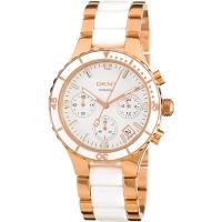 นาฬิกาข้อมือ DKNY Rose Gold Ceramic Bracelet Watch รุ่น NY8504
