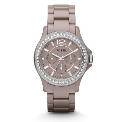 นาฬิกาข้อมือ Fossil รุ่น CE1063 Riley Ceramic Watch Antique Pearl