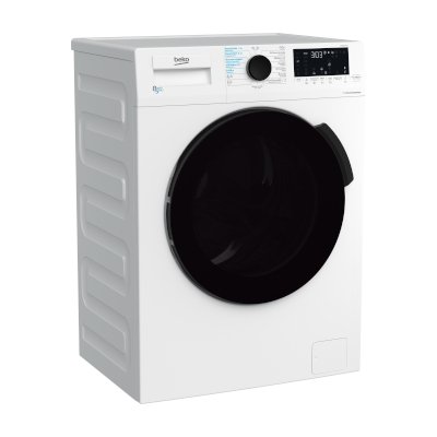 Beko เครื่องซักอบผ้าฝาหน้า ซัก 8 กก. อบ 5 กก. รุ่น WDB8526R1B