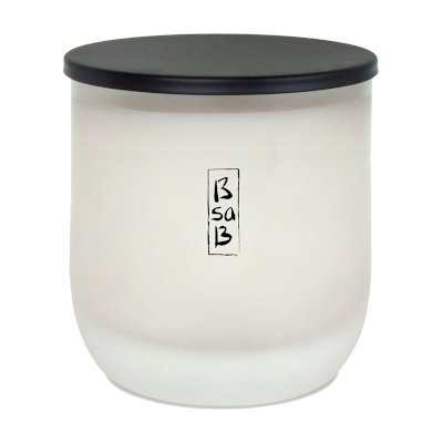 BsaB Glass Candle บีซาบี เทียนหอมไขถั่วเหลืองธรรมชาติ พร้อมฝาปิด