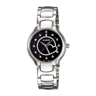 นาฬิกาข้อมือ Casio Analog Ladies Watch LTP-1337D-1A นาฬิกาข้อมือสำหรับผู้หญิง สายสแตนเลส
