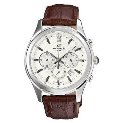 นาฬิกาข้อมือ Casio Edifice Chronograph รุ่น EFR-517L-7AV นาฬิกาข้อมือผู้ชาย สายหนัง