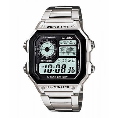นาฬิกาข้อมือ Casio Standard รุ่น AE-1200WHD-1A
