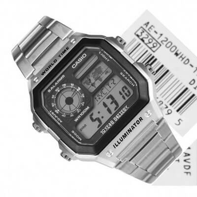 นาฬิกาข้อมือ Casio Standard รุ่น AE-1200WHD-1A