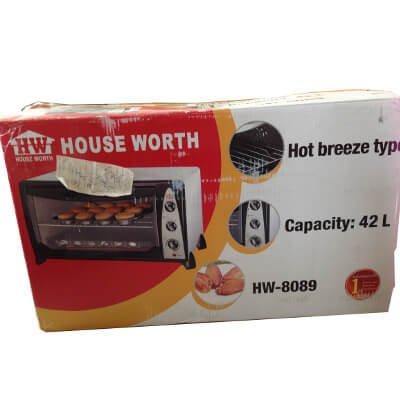 เตาอบไฟฟ้า House Worth รุ่น HW-8089 ขนาด 42 ลิตร
