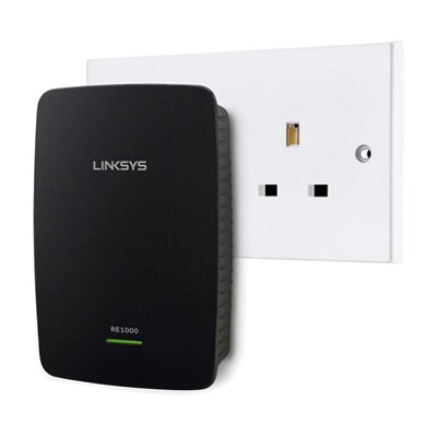 Linksys Wi-Fi Range Extender N300 อุปกรณ์ขยายสัญญาณ รุ่น RE1000