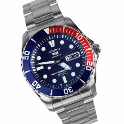 นาฬิกาข้อมือ Seiko รุ่น SNZF15K1 , Seiko 5 Sport Automatic รุ่น SNZF15K1