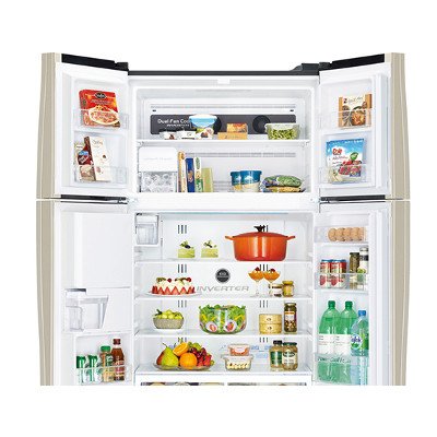 Hitachi ตู้เย็น 4 ประตู ขนาด 19.1 คิว รุ่น R-W550PZX