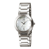 ราคา นาฬิกาข้อมือ Casio Analogue Lady watch หน้าปัดมุก LTP-1191A-7ADF