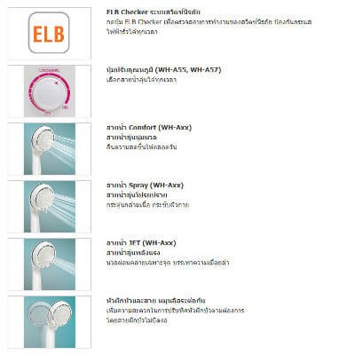 Sharp เครื่องทำน้ำอุ่น 3500 วัตต์ รุ่น WH-A55