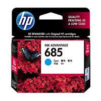 ราคา HP Ink Cartridge 685 Cyan (CZ122AA)