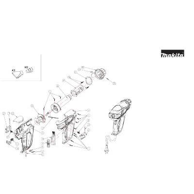 เครื่องเป่าลมร้อน Makita รุ่น HG6003