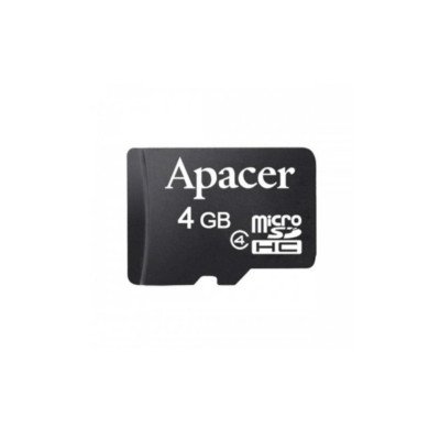 Apacer Micro SDHC Class4 4GB with Adapter