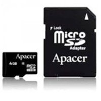 ราคา Apacer Micro SDHC Class4 4GB with Adapter