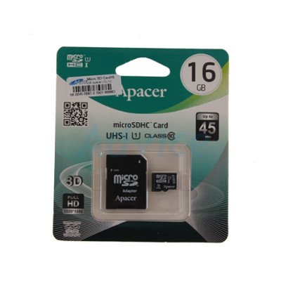 Apacer Micro SDHC Class4 16GB with Adapter