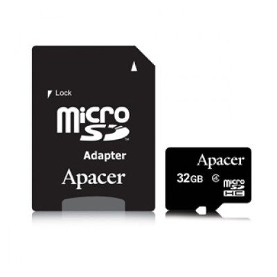 Apacer Micro SDHC Class4 32GB with Adapter