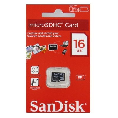 SanDisk Micro SD 16GB SDC4 Class 4