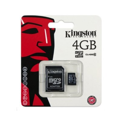 Kingston Adapter Micro SD CL4 4gb