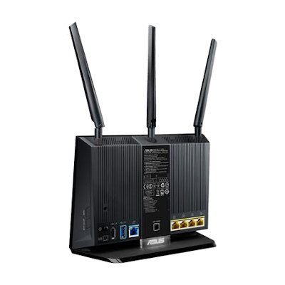 Asus AC1900 Dual Band WiFi Gaming Router รุ่น RT-AC68U