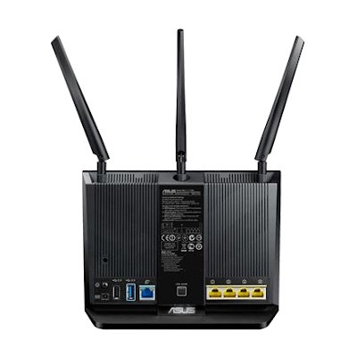 Asus AC1900 Dual Band WiFi Gaming Router รุ่น RT-AC68U