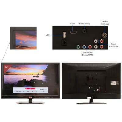 LG HD LED TV 24LN4110 24 นิ้ว