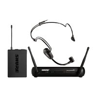 ราคา Shure Wireless Headset Condenser Microphone ไมโครโฟนไร้สายแบบคาดศรีษะ รุ่น SVX14/PG30