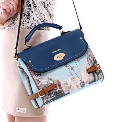 Axixi กระเป๋าแฟชั่นเกาหลี 10551