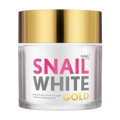 Namu Life Snail White Gold Cream Restore and Lift for Younger Tightener Glowing Skin 50ml