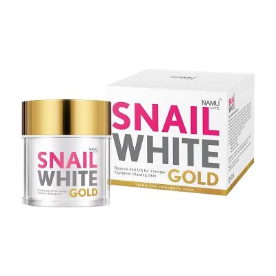 Namu Life Snail White Gold Cream Restore and Lift for Younger Tightener Glowing Skin 50ml
