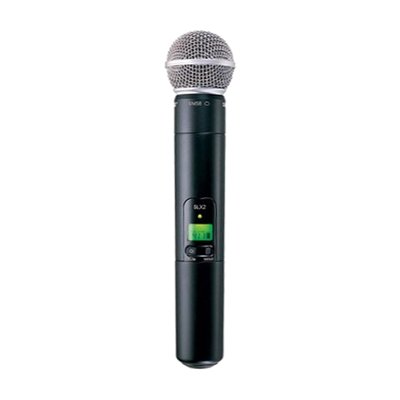 Shure Wireless Microphone System with Handheld Transmitter ไมโครโฟนไร้สาย รุ่น SLX24/SM58