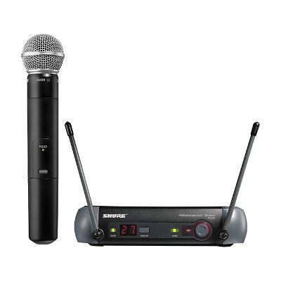 Shure Handheld Wireless System ไมโครโฟนไร้สาย รุ่น PGX24/SM58