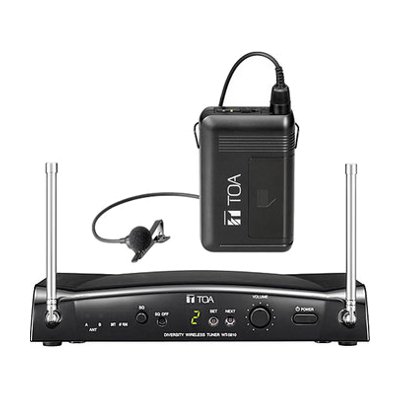 TOA UHF Wireless Microphone Set ไมโครโฟนไร้สายแบบหนีบ รุ่น WS-5300