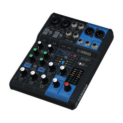Yamaha 6-Input Compact Stereo Mixer With Effects มิกเซอร์ รุ่น MG06X